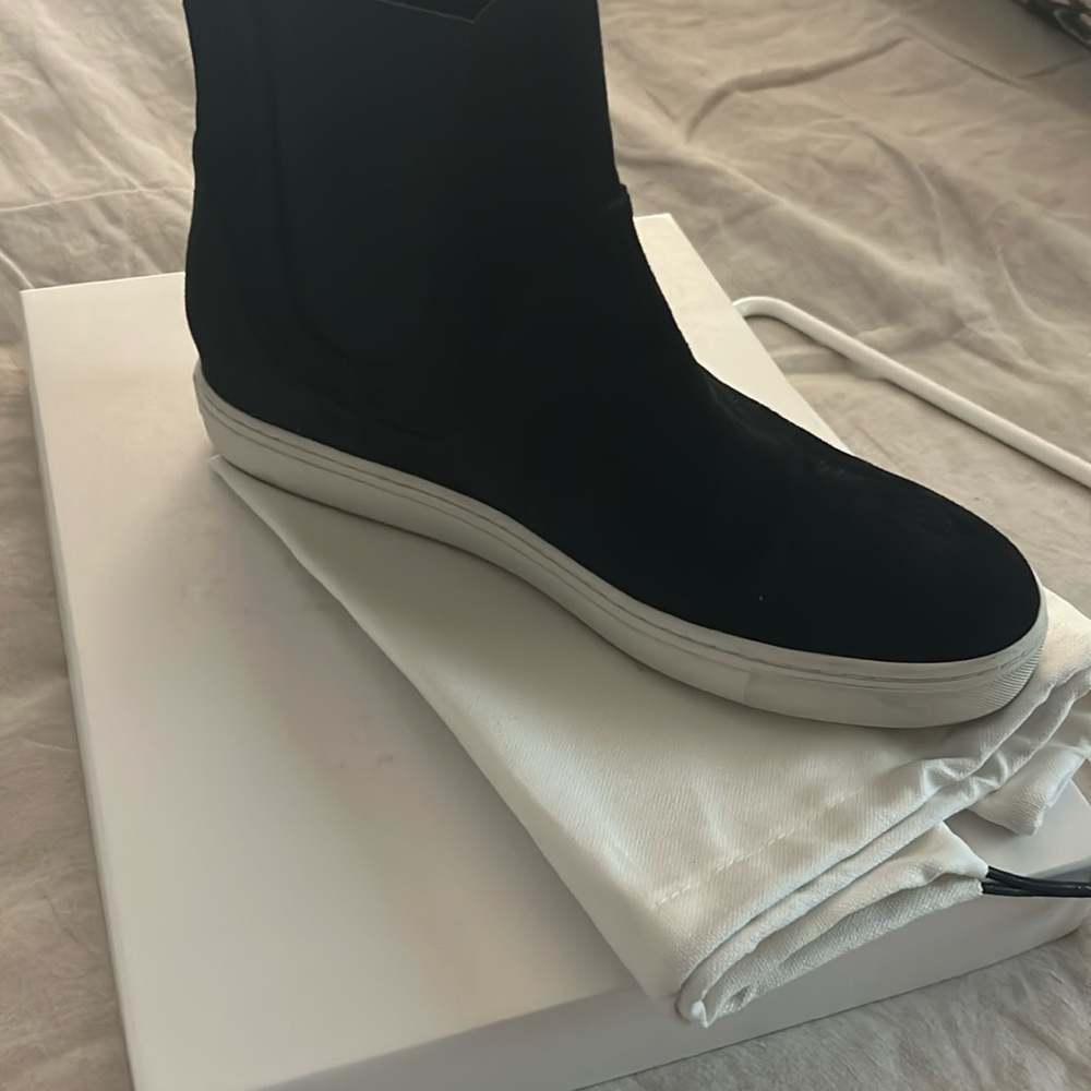 Vince- suede boot/shoes.  Worn once!